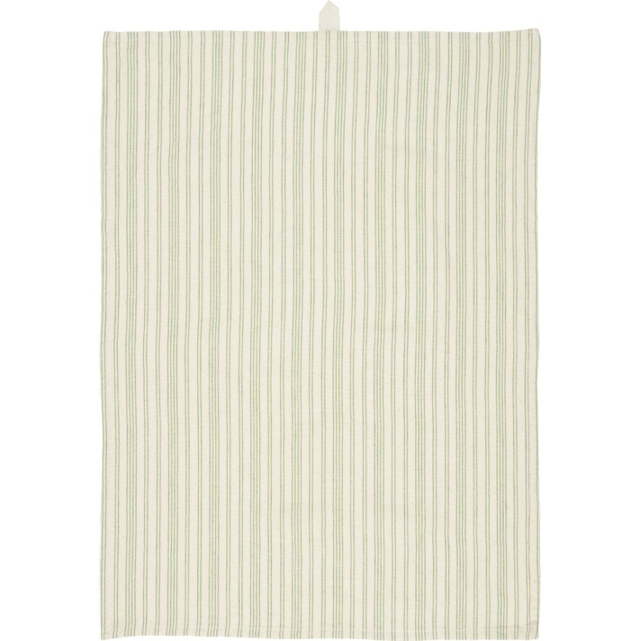 Ib Laursen Billy Viskestykke 50x70 cm, Natur/Grn