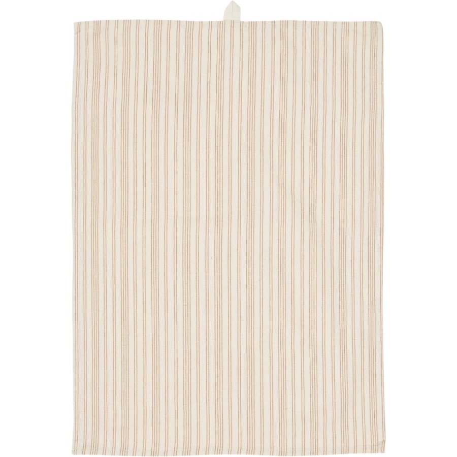 Ib Laursen Tilde Viskestykke 50x70 cm, Rustikbrun/Natur