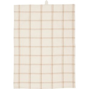 Ib Laursen Leonard Viskestykke 50x70 cm, Natur/Rustikbrun