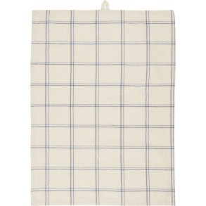Ib Laursen Ebbe Viskestykke 50x70 cm, Natur/Mrkebl