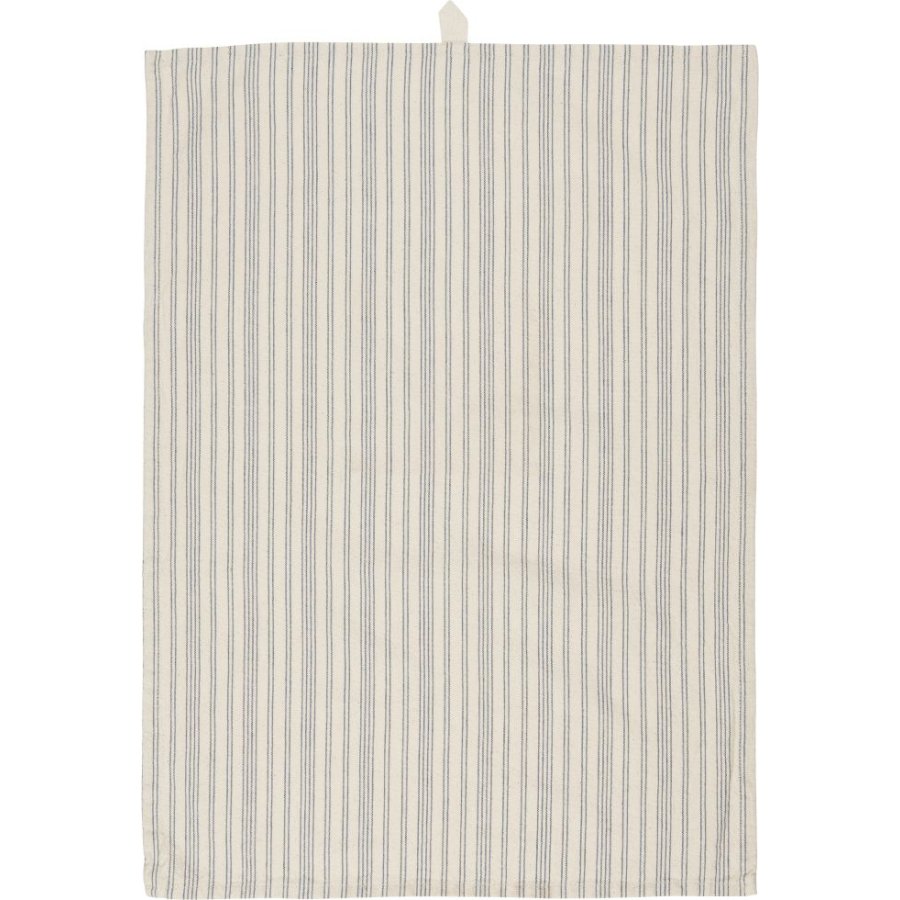 Ib Laursen Kasper Viskestykke 50x70 cm, Natur/Mrkebl
