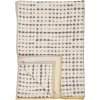 Ib Laursen Vigga Plaid Dobbeltvvet 130x170 cm, Lilla/Neutral
