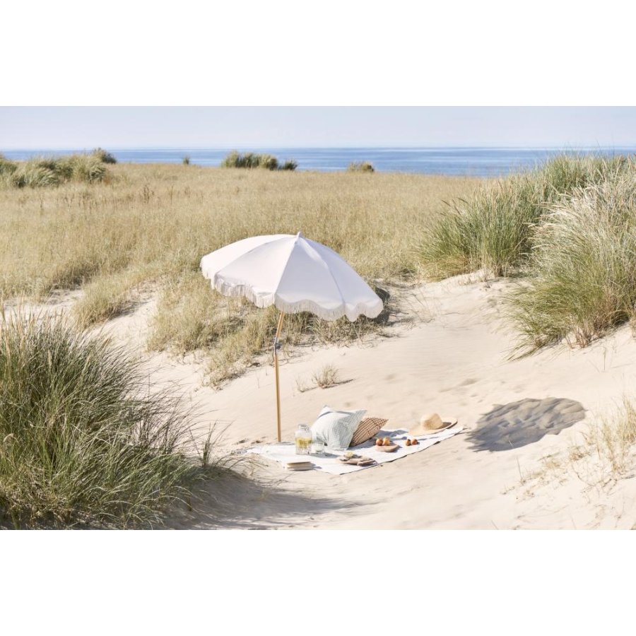 Ib Laursen Viggo Dug 150x150 cm, Lysebl/Natur