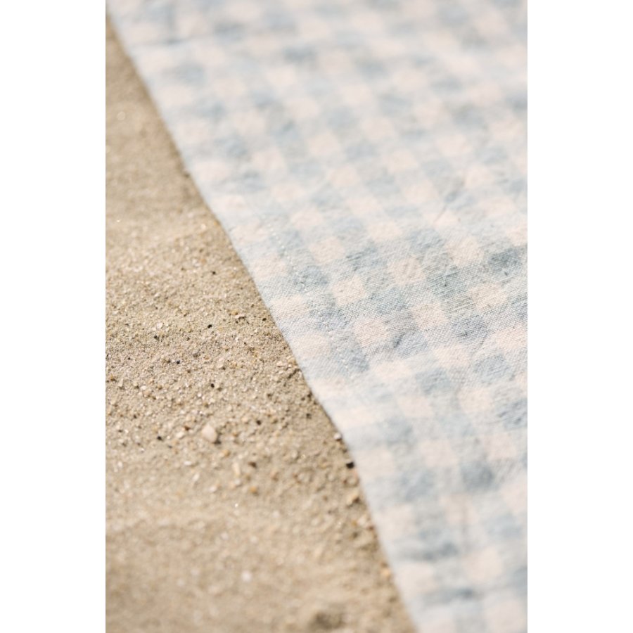 Ib Laursen Viggo Dug 150x150 cm, Lysebl/Natur