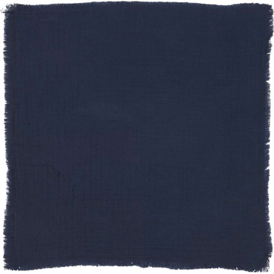 Ib Laursen Stofserviet Dobbeltvvet 40x40 cm, Indigo