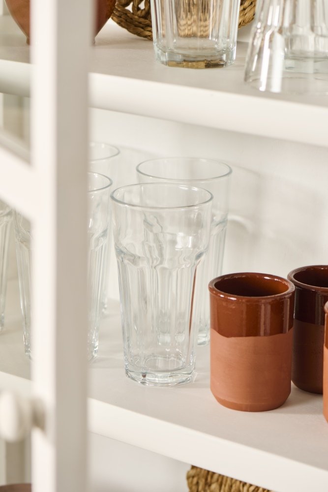 Ib Laursen Drikkeglas m. Riller 47 cl