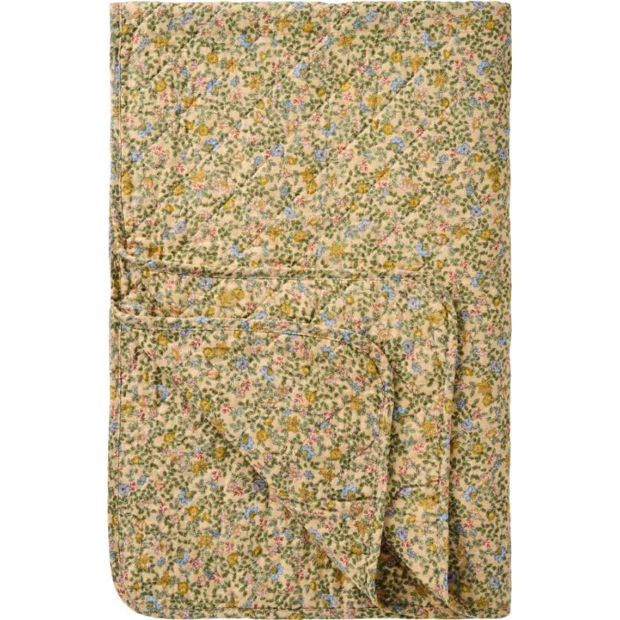 Ib Laursen Vattppe 130x180 cm, Bl/Gul/Rosa/Rd
