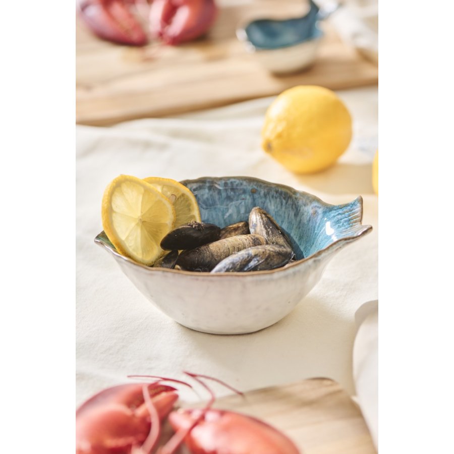 Ib Laursen Ocean Kom 15,7 cm, Blauw