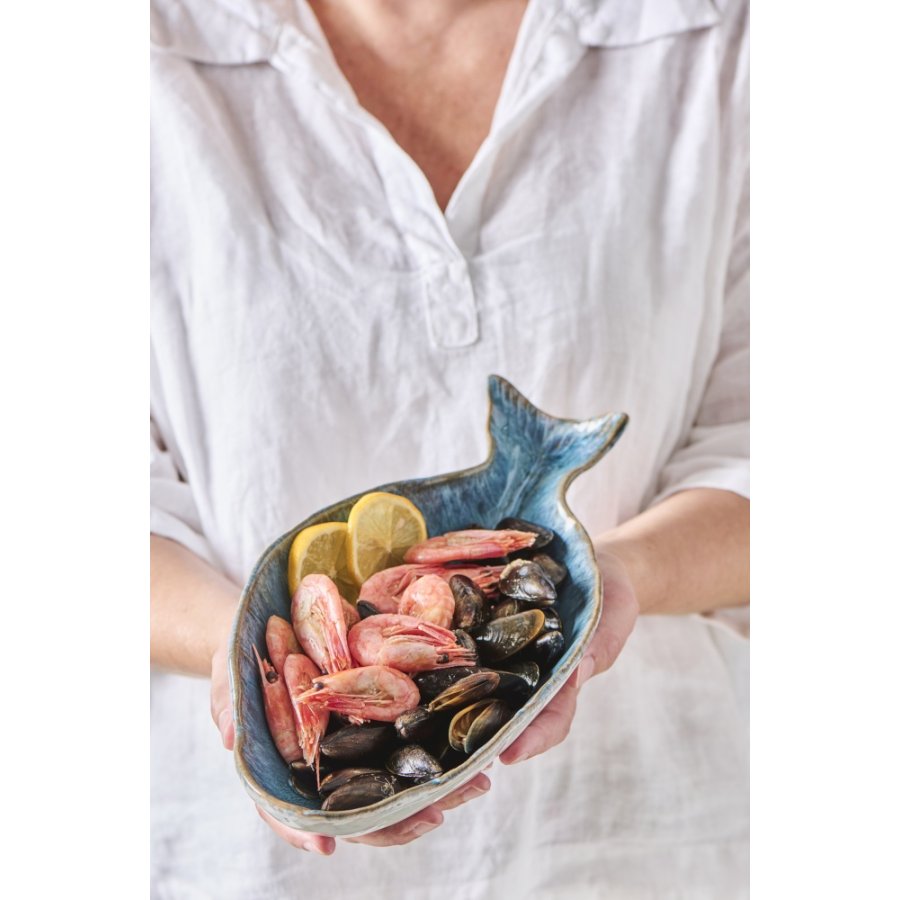 Ib Laursen Ocean Kom 32 cm, Blauw