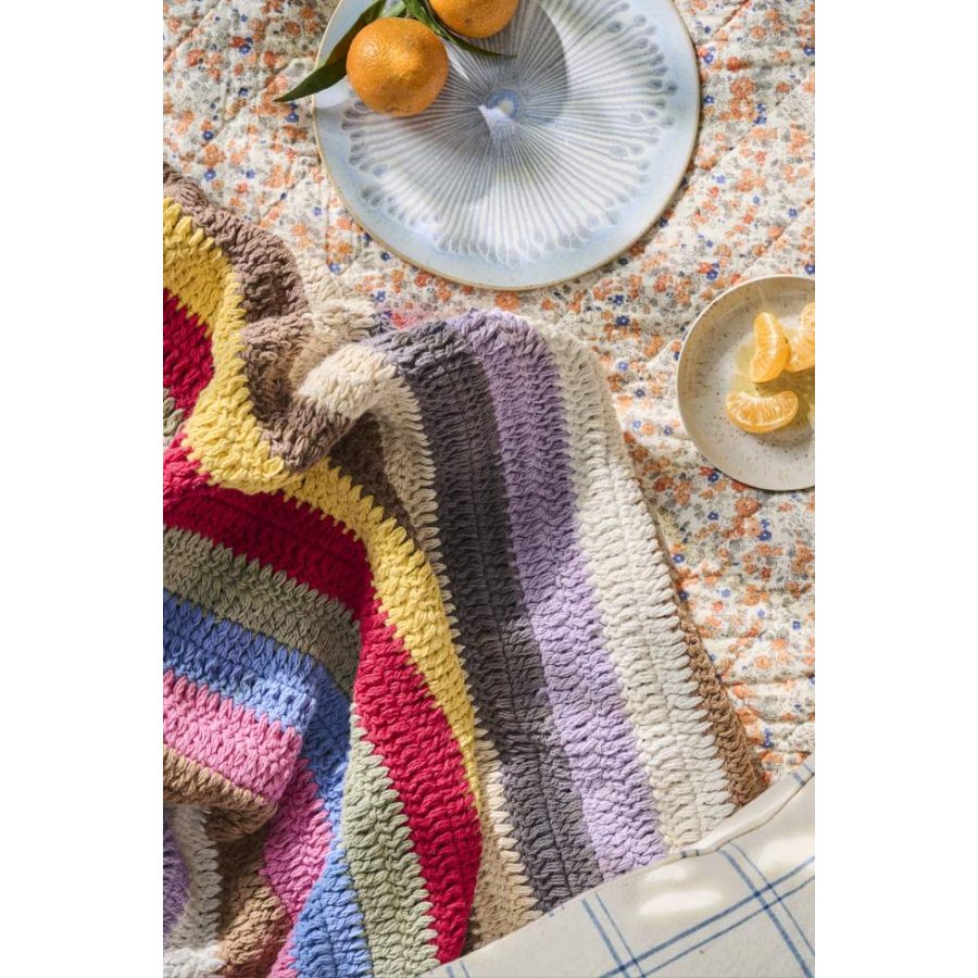 Ib Laursen Hklet Plaid 130x170 cm, Multi