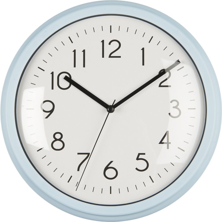 Ib Laursen Wanduhr mit Kant 26 cm, Trkis
