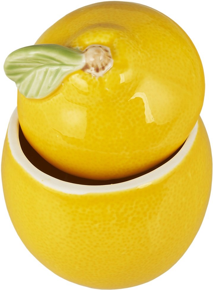 Ib Laursen Krukke m. Lg H11 cm, Lemon