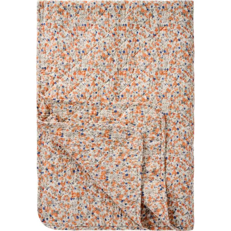 Ib Laursen Vattppe 130x180 cm, Orange/Bl