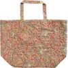 Ib Laursen Quiltet Taske, Orange/Paisley
