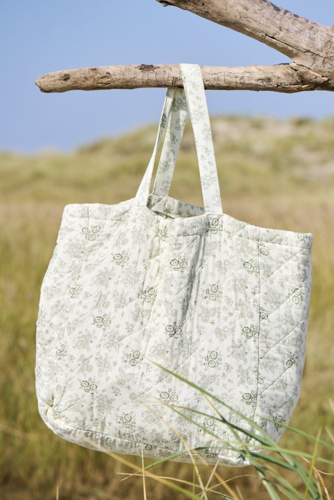 Ib Laursen Gesteppte Tasche, Staubgrn