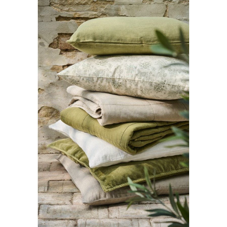 Ib Laursen Vintage Vattppe 130x180 cm, Herbal Green