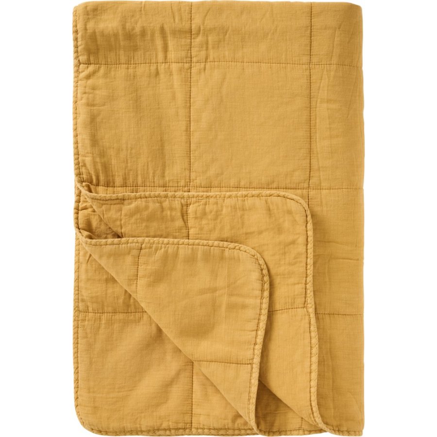 Ib Laursen Vintage Vattppe 130x180 cm, Harvest Yellow