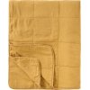 Ib Laursen Vintage Quilt Tagesdecke 240x240 cm, Gelb ernten
