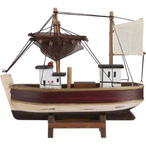 Ib Laursen Kutter 20 cm, Braun/Creme