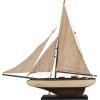 Ib Laursen Sejlskib 23,5 cm, Brun