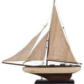 Ib Laursen Segelschiff 23,5 cm, Braun