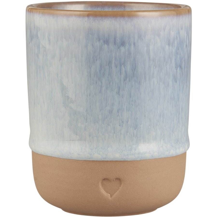 Ib Laursen Heart Krus 19 cl, Brun/Lysebl