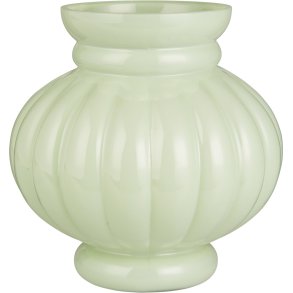 Ib Laursen Petra Vase H18 cm, Lysegrn