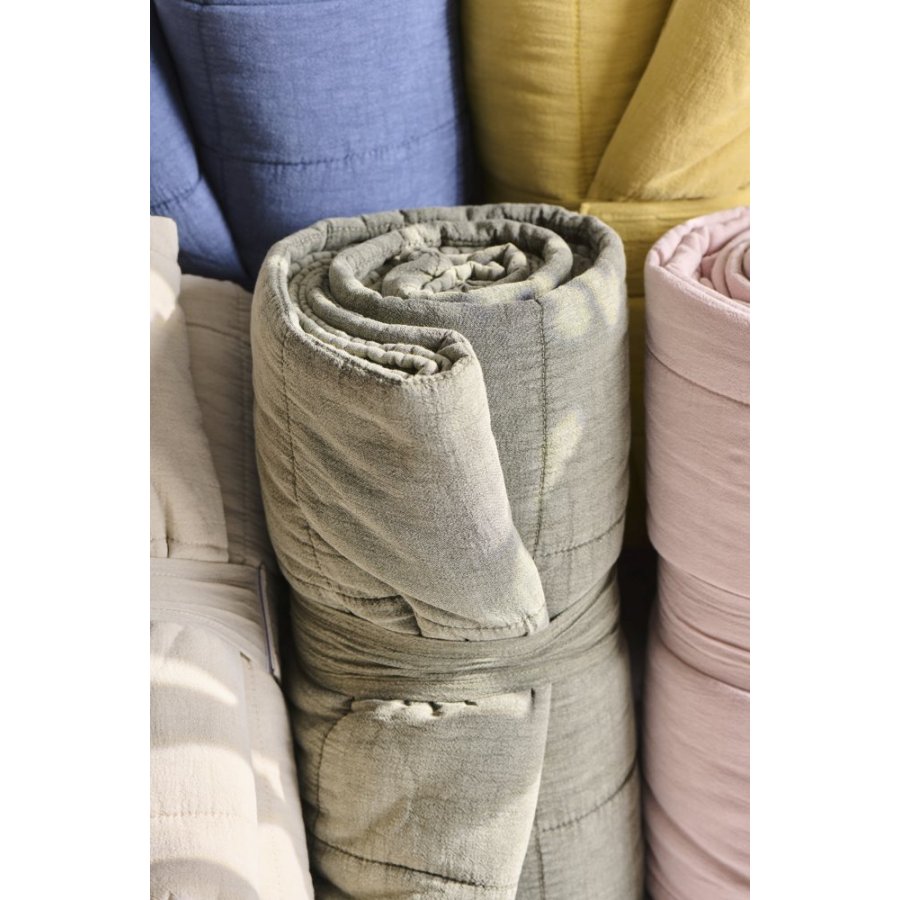 Ib Laursen Klassisk Vattppe 130x180 cm, Oliven