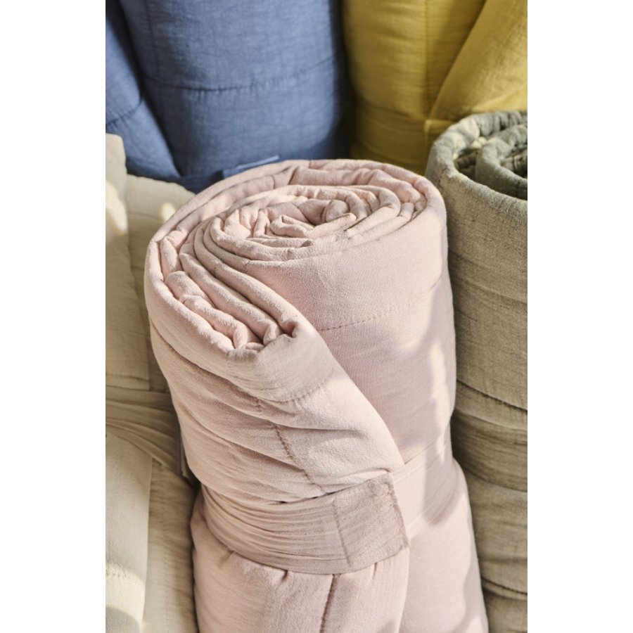 Ib Laursen Klassisk Vattppe 130x180 cm, Rosa