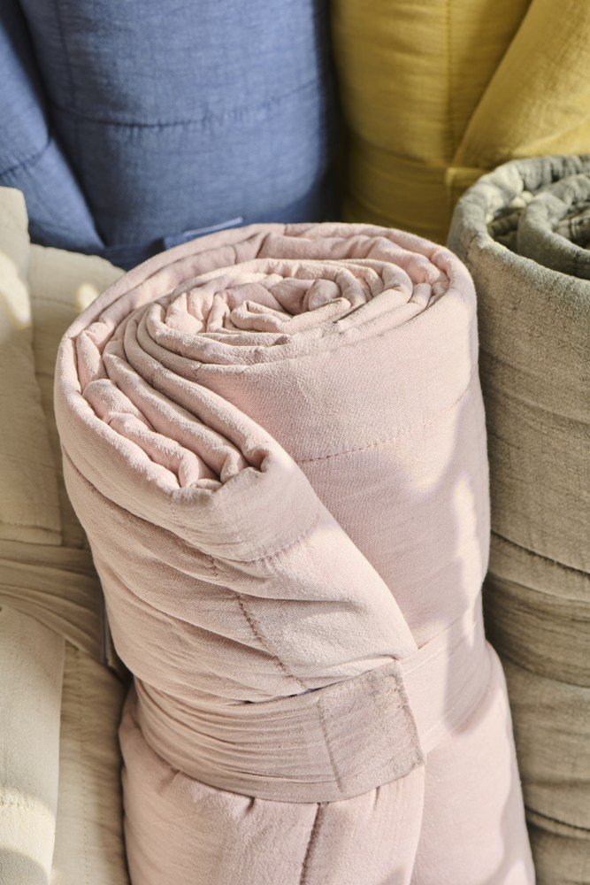 Ib Laursen Klassisk Vattppe 130x180 cm, Rosa