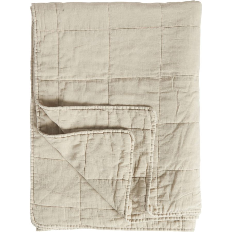 Ib Laursen Klassische Steppdecke 130x180 cm, Natur