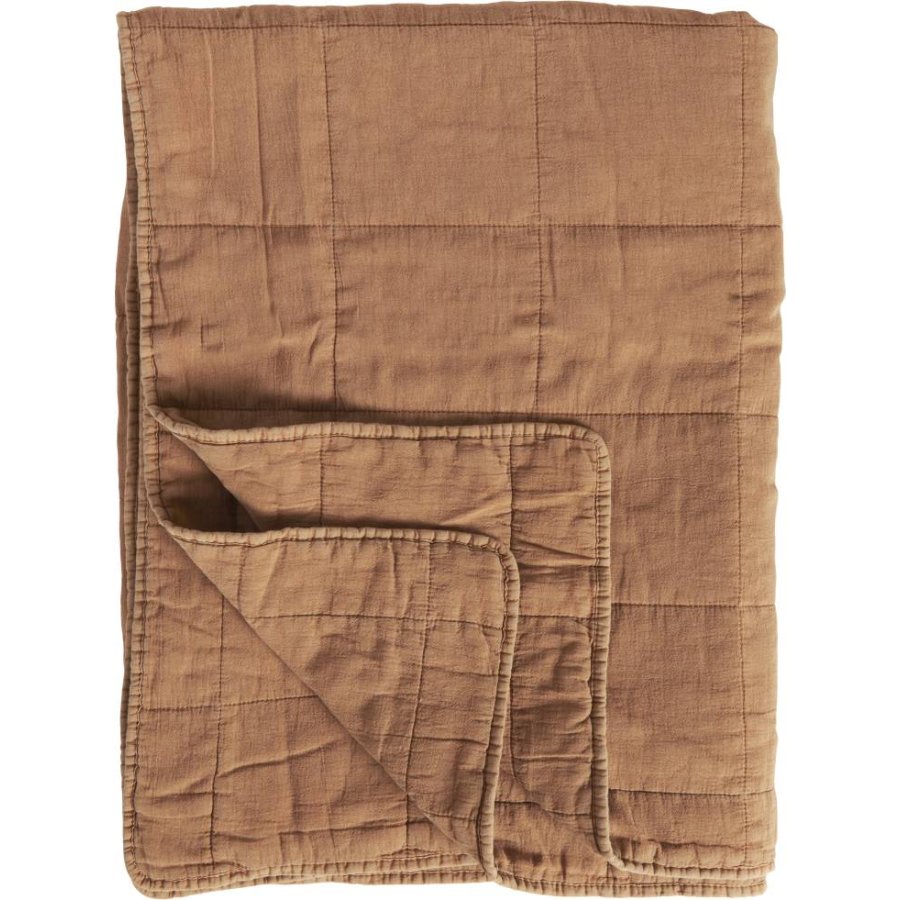 Ib Laursen Klassisk Vattppe 130x180 cm, Cognac