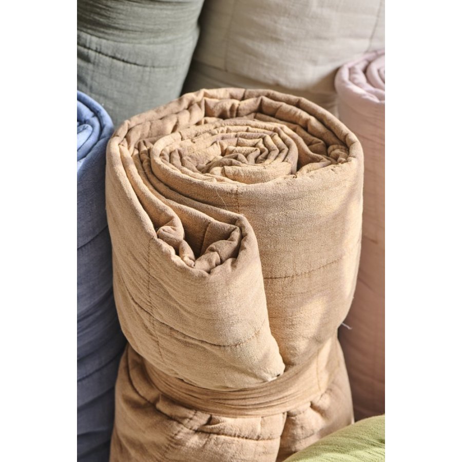 Ib Laursen Klassisk Vattppe 130x180 cm, Cognac