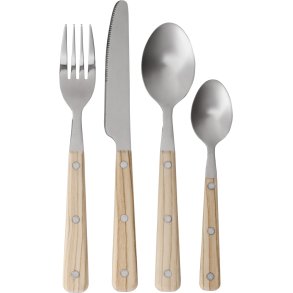 Ib Laursen Valdemar Bestikst 16 Dele, Blank Stl