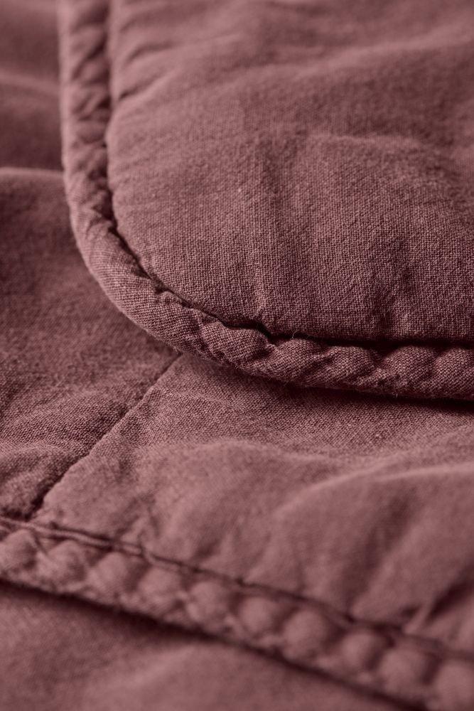 Ib Laursen Vintage Teppich 130x180 cm, Dusty Plum