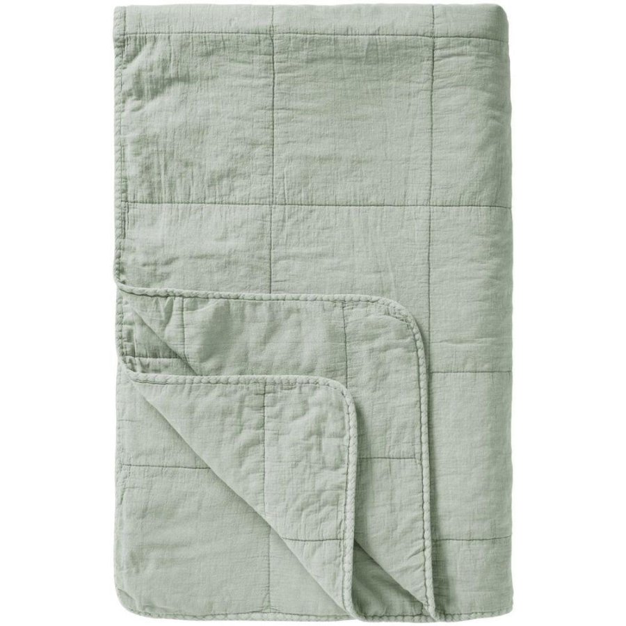 Ib Laursen Vintage Steppdecke 130x180 cm, Pistazie