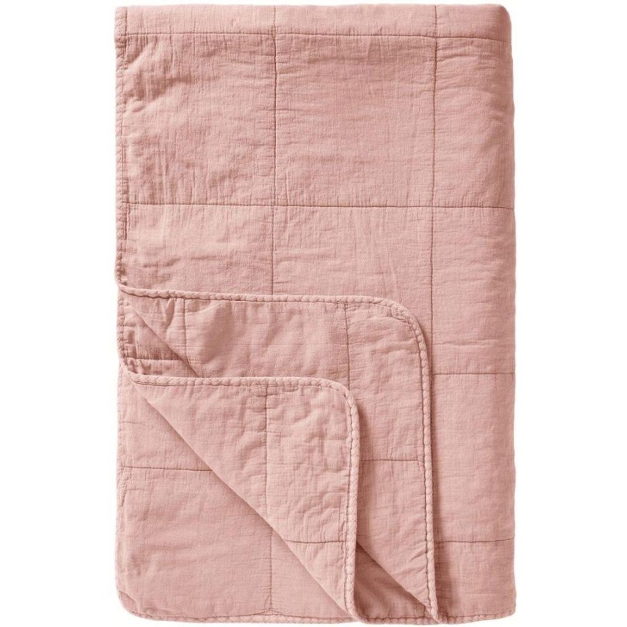 Ib Laursen Vintage Steppdecke 130x180 cm, Rose