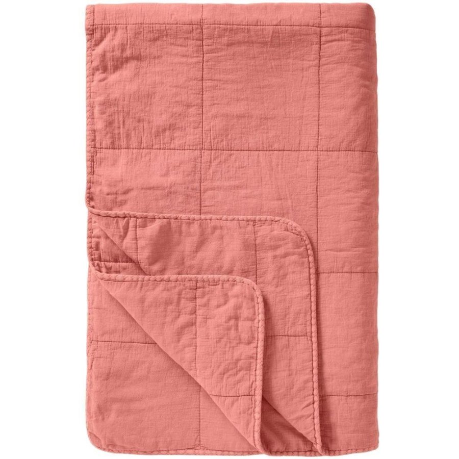 Ib Laursen Vintage Steppdecke 130x180 cm, Melon