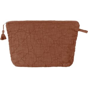 Ib Laursen Toilettaske Quiltet 18x28 cm, Sienna