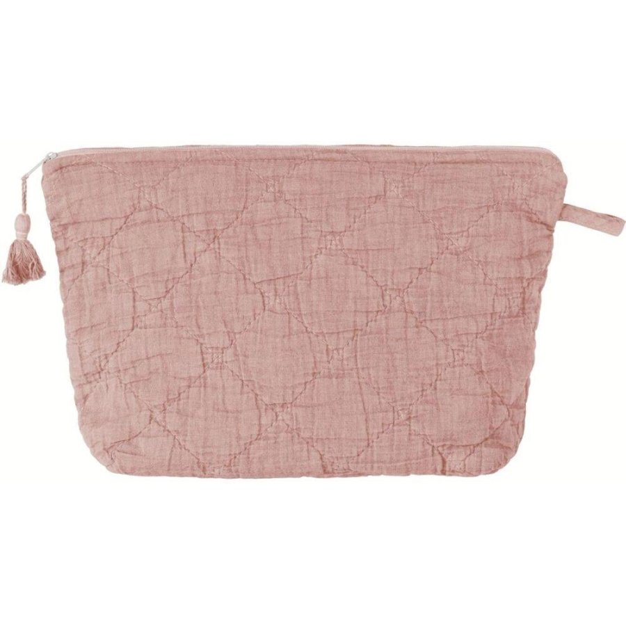 Ib Laursen Kosmetiktasche Gesteppt 28x18 cm, Rose