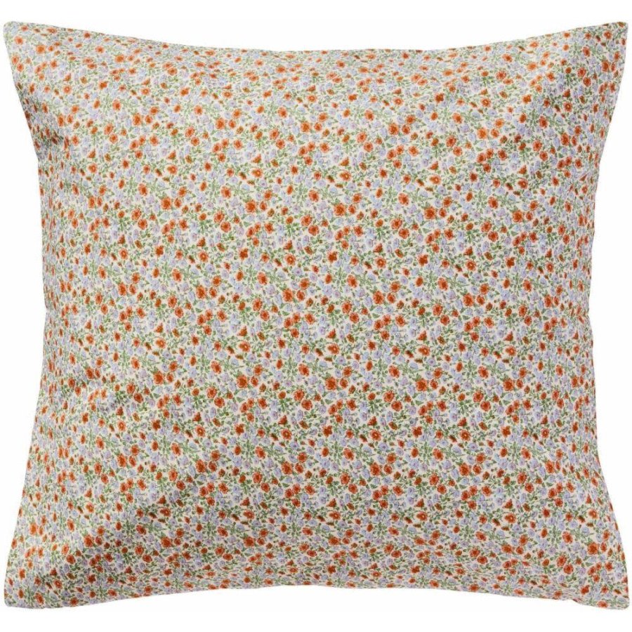 Ib Laursen Kissenbezug 60x60 cm, Creme/Blumig