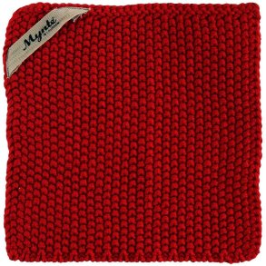 Ib Laursen Mynte Grydelap 22x22 cm, Strawberry