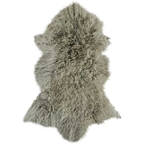 Ib Laursen Tibetaans schapenvacht 50x90 cm, Grijs