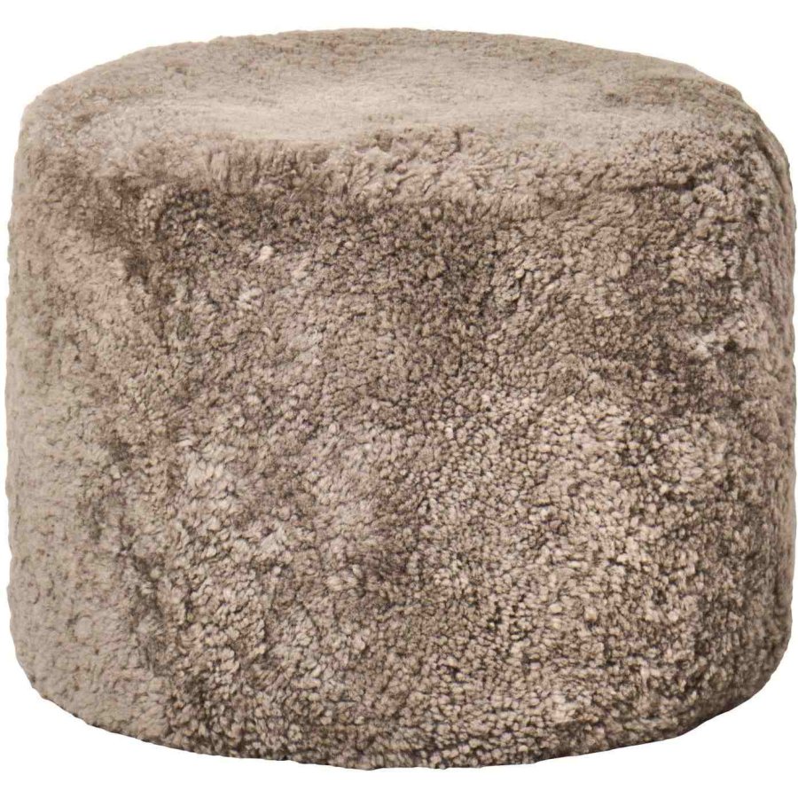 Ib Laursen Pouf 45 cm, Grau