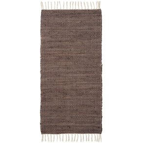 Ib Laursen Flickenteppich 60x120 cm, Chokolate