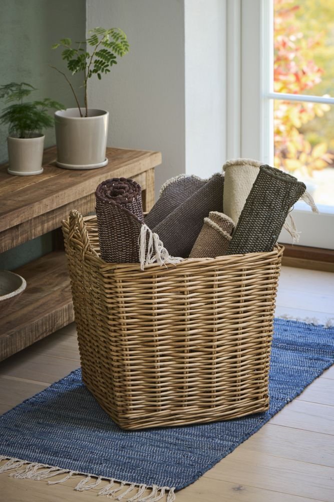 Ib Laursen Flickenteppich 60x120 cm, Myrtel Green