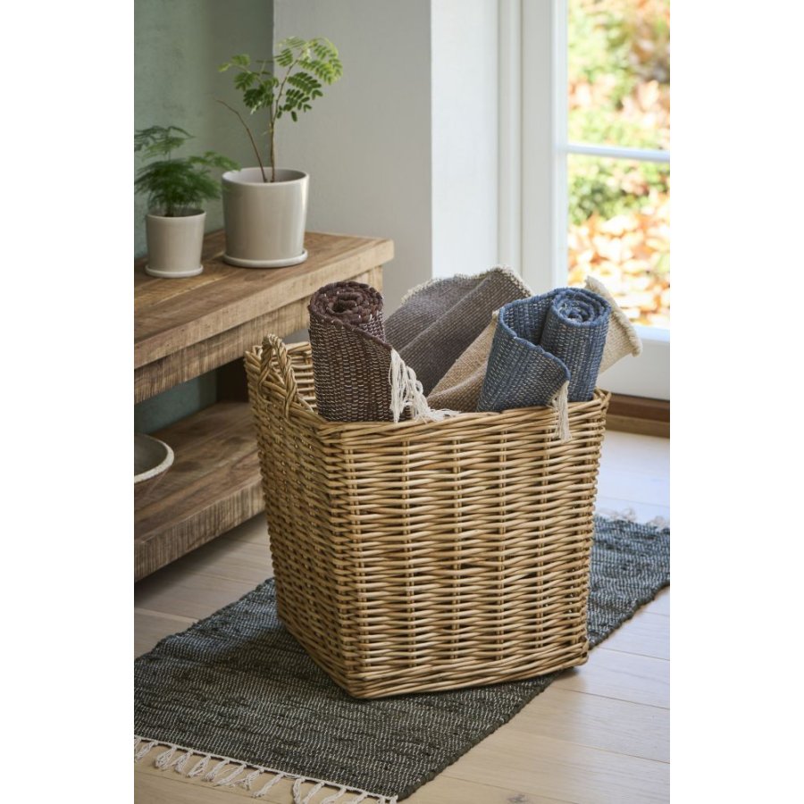 Ib Laursen Flickenteppich 60x120 cm, Myrtel Green
