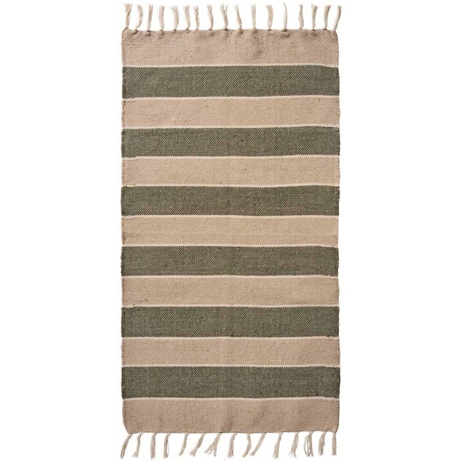 Ib Laursen Lufer 60x120 cm, Beige/Olivgrn