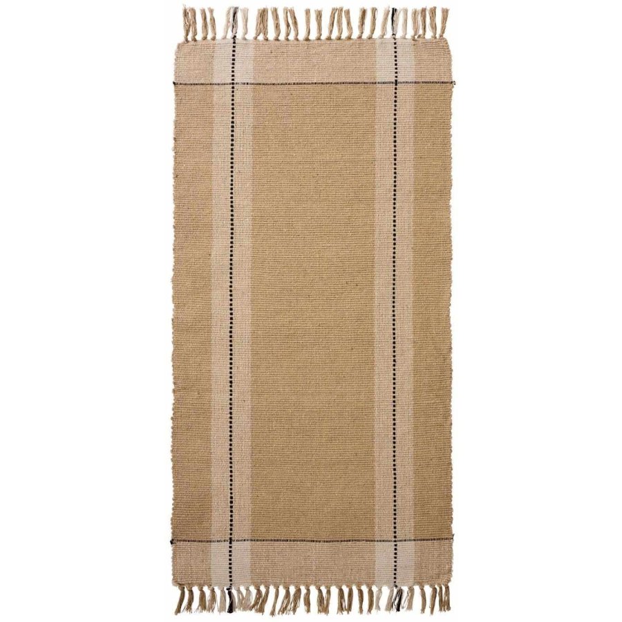 Ib Laursen Lufer 60x120 cm, Beige/Sort