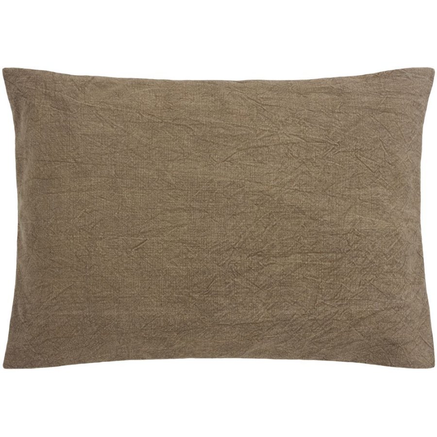 Ib Laursen Kissenbezug f�r Kopfkissen 60x90 cm, Mokka